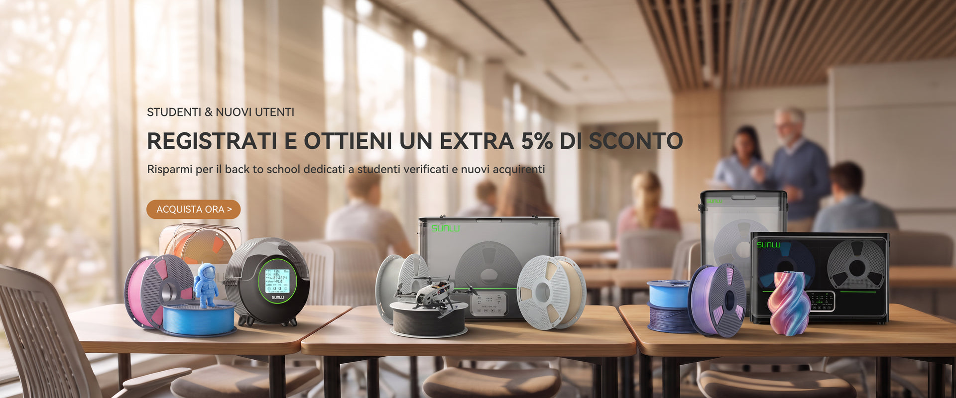 SUNLU new customer offer