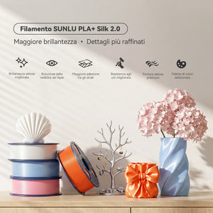 [Novità] Filamento Silk 2.0 per Stampante 3D 1KG
